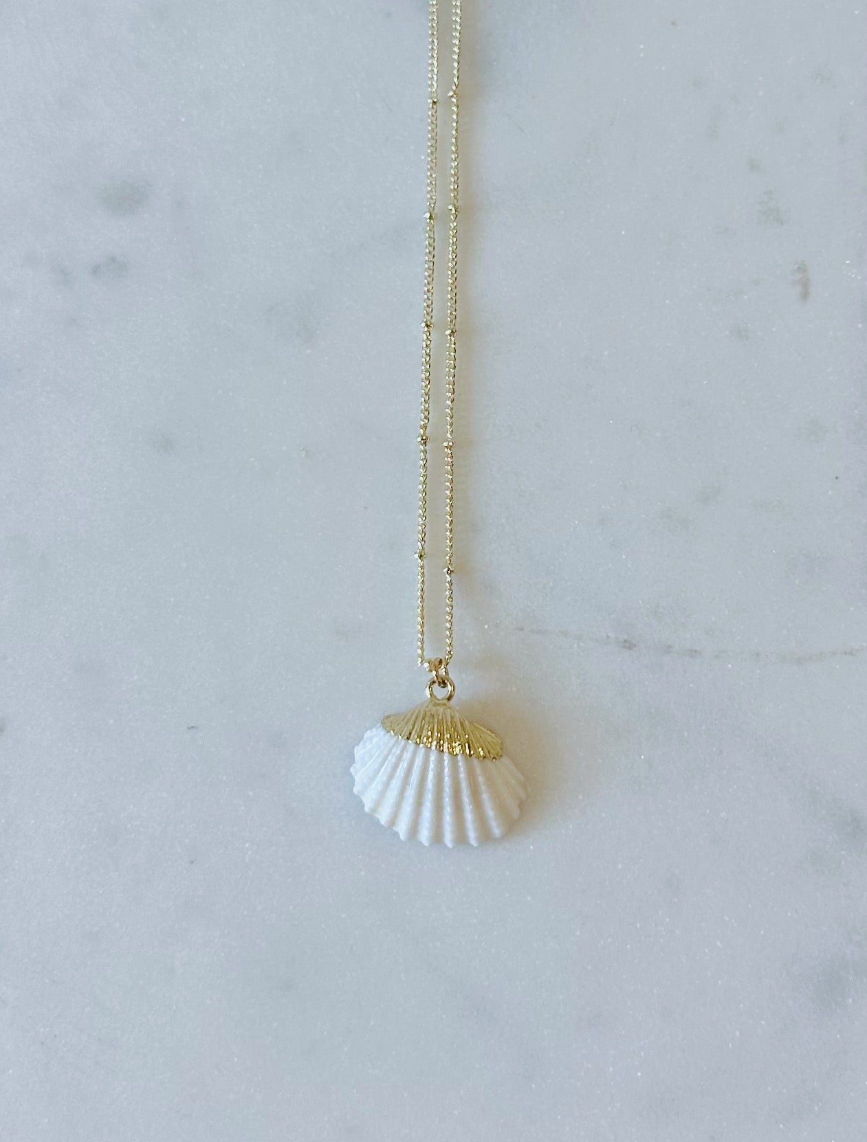 Retro Classic White Shell Necklace – ivvy